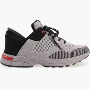 Zeba Steel Onyx Graylack Hands Free Slip On Walking‎ Shoes Sz 13